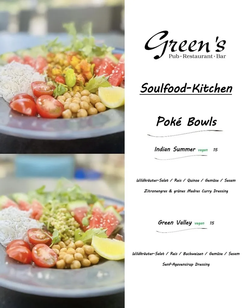 Menu_Green‘s_Gütersloh_image_1