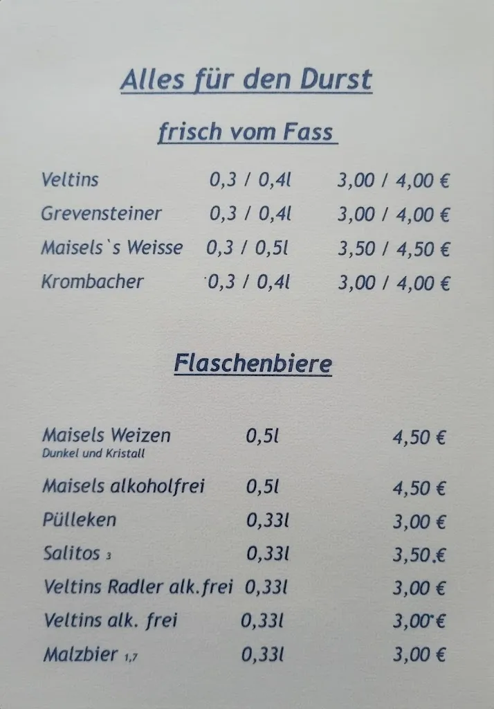 Menu_Zum Taubenschlag_Gütersloh_image_1