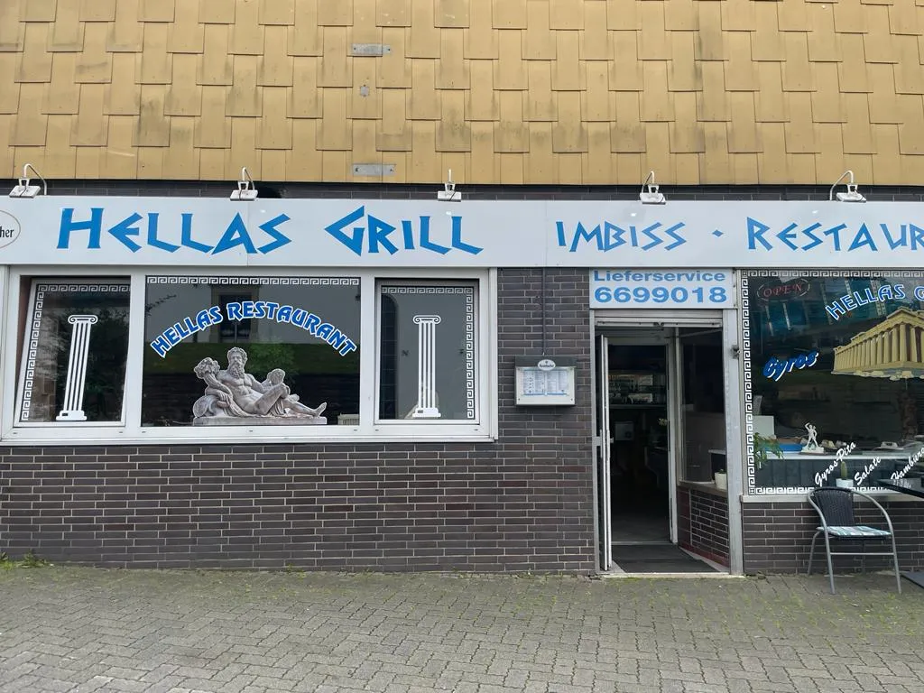 HeIIas GriII restaurant in Halver