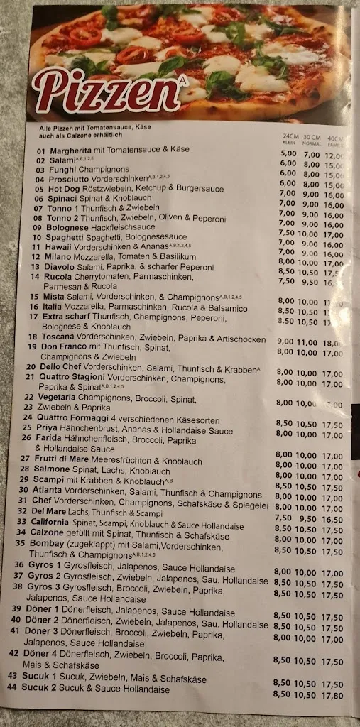 Menu_Pizzeria al Farida_Halver_image_1