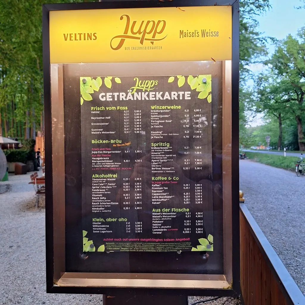 Menu_Jupp der Erlebnisbiergarten_See_image_4