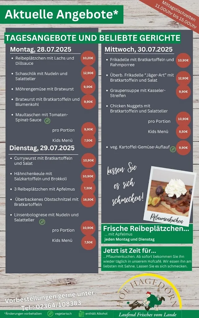 Menu_Hagedorn farm / ham dish, vegetables, Cafe_See_image_3