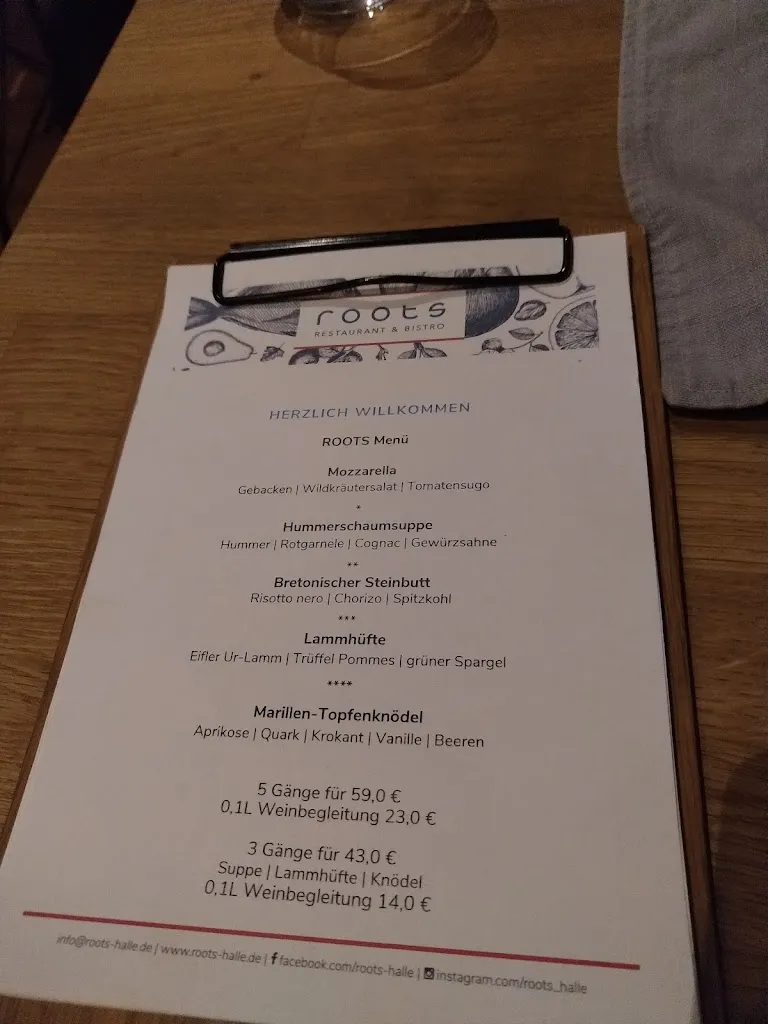 Menu_Restaurant roots_(Saale)_image_2