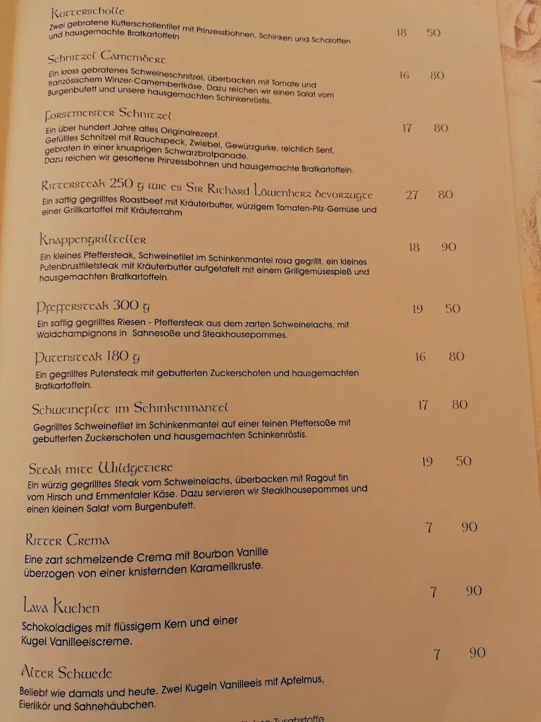 Menu_Mittelalterliche Burgschänke Zum Ritter / Halle (Saale)_(Saale)_image_3