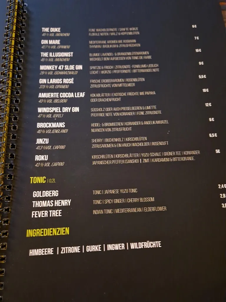 Menu_The One BAR/BQ Burger, Steaks and Cocktails__image_4