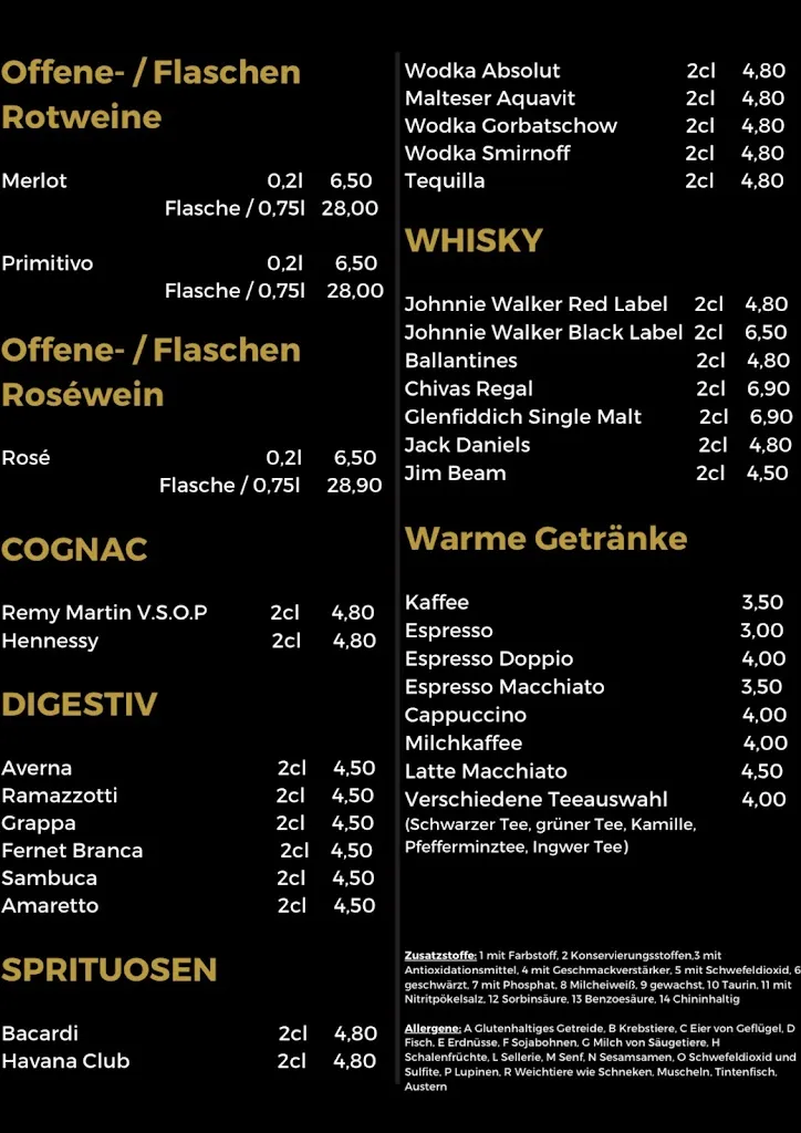 Menu_Restaurant Villa Bianco 