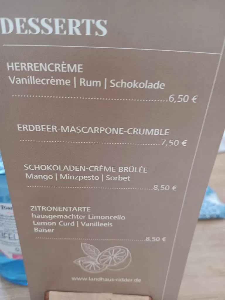 Menu_Landhaus Ridder GmbH_Hamminkeln_image_3
