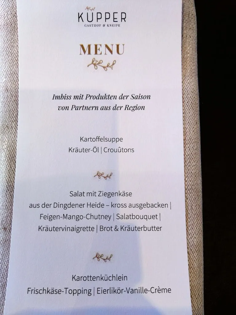 Menu_Gasthof Küpper_Hamminkeln_image_1