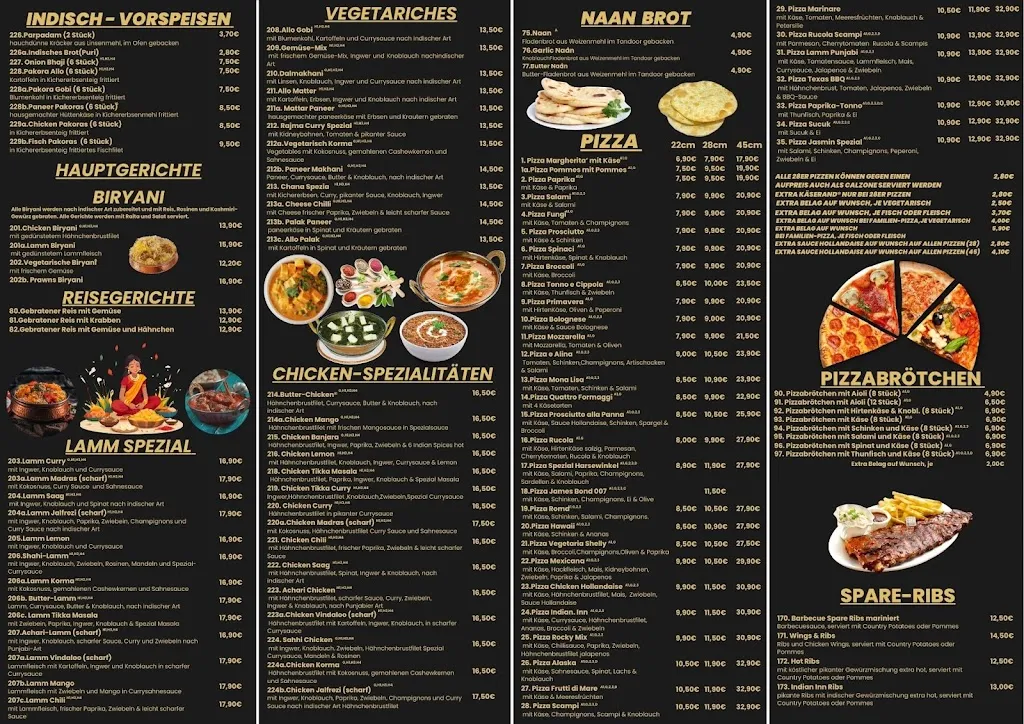 Menu_Indian Inn_Harsewinkel_immagine_1