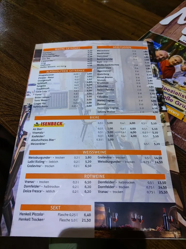 Menu_Restaurant ISENBECK DEELE - Hamm_Hamm_immagine_2