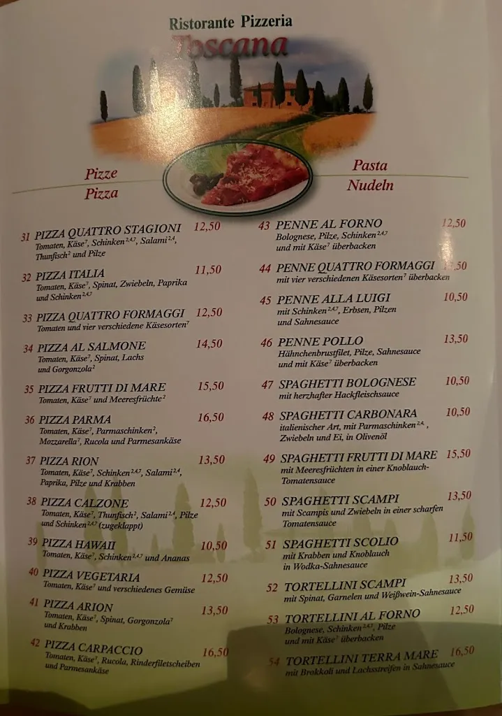 Menu_Ristorante Toscana - Hamm_Hamm_image_2