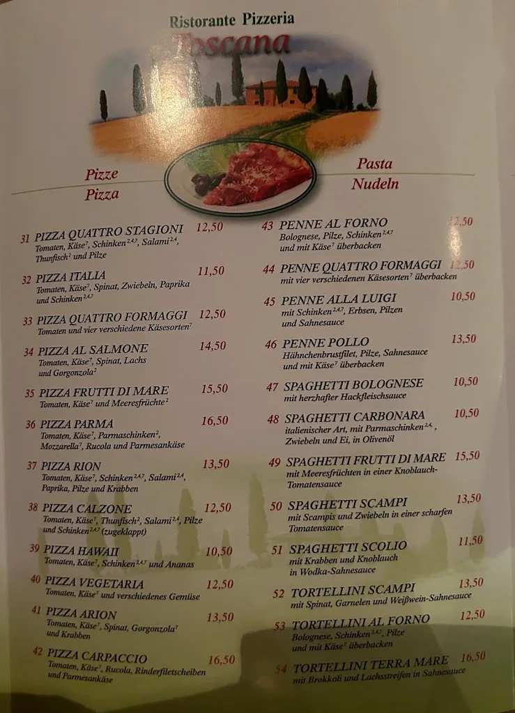 Menu_Ristorante Toscana - Hamm_Hamm_image_3