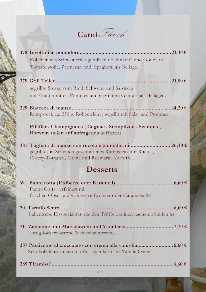 Menu_Ristorante Pizzeria La Casetta_Hamm_image_3