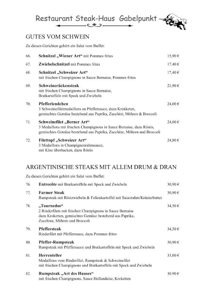Menu_Restaurant Steakhaus Gabelpunkt_Heek_immagine_1