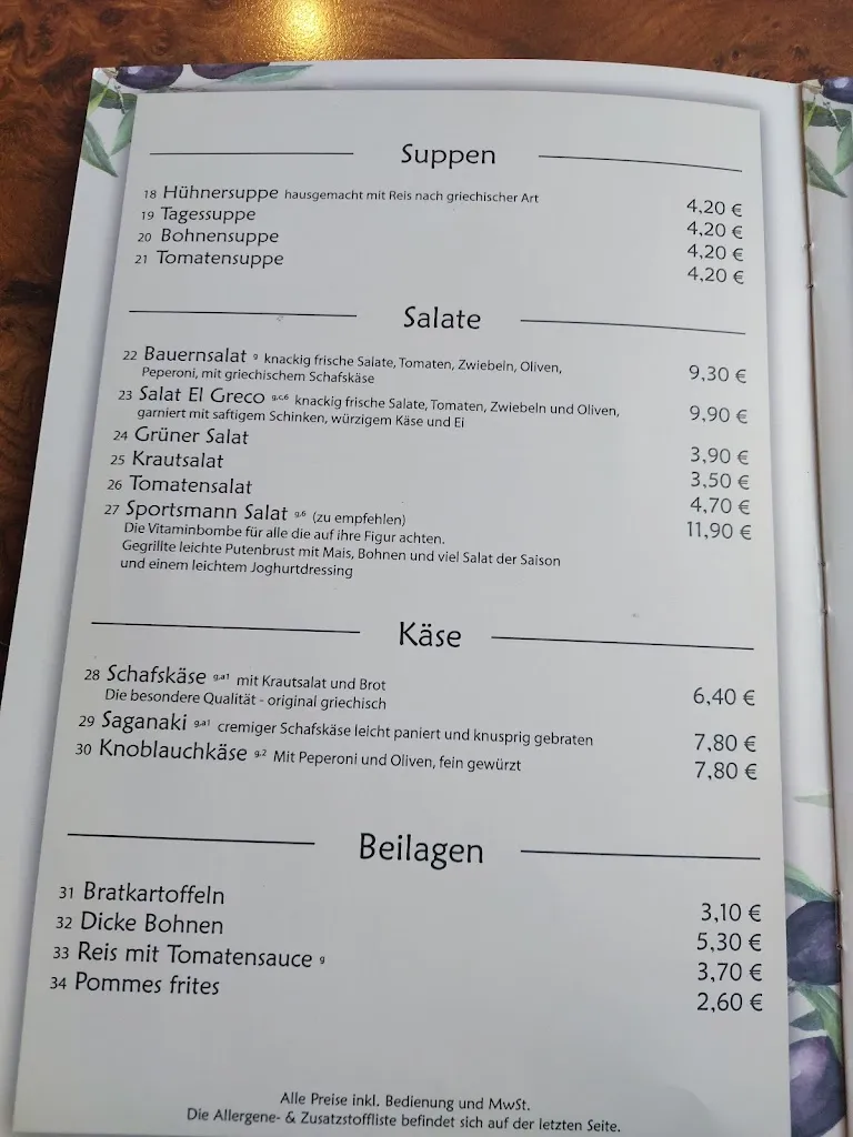 Menu_Restaurant El Greco_Friedberg_immagine_2