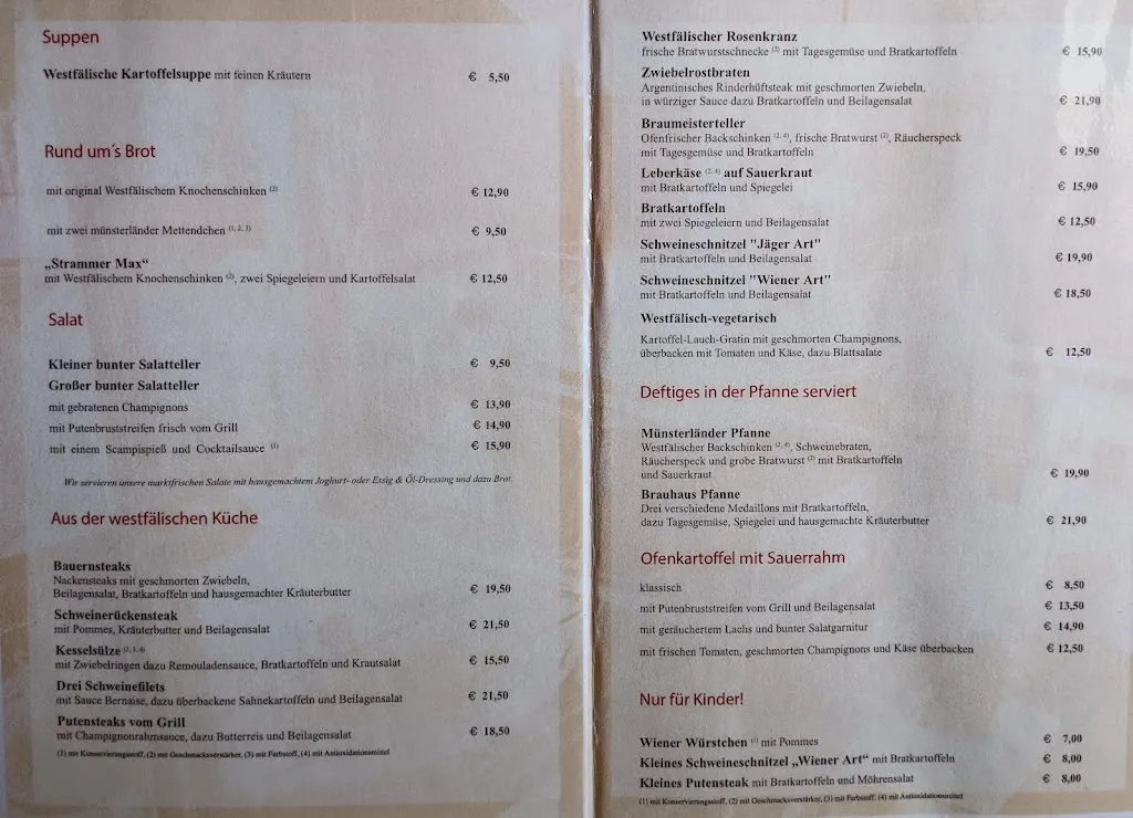 Menu_Historisches Brauhaus Klute_Havixbeck_image_4