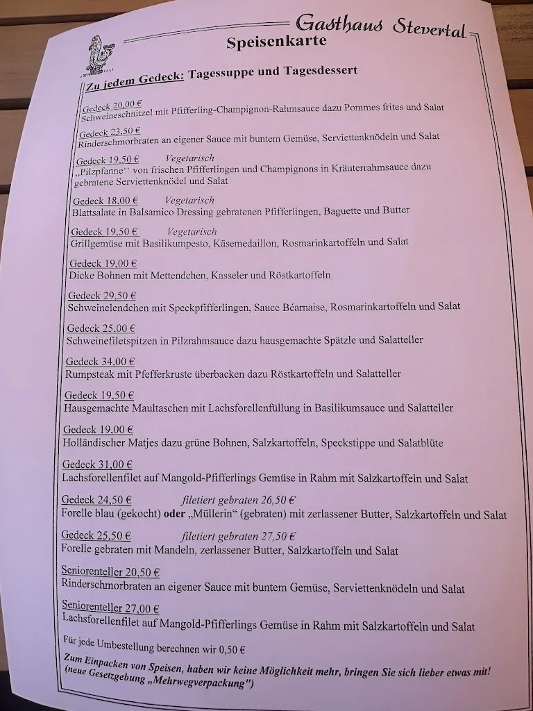 Menu_Gasthaus Stevertal - Nottuln_Nottuln_image_2