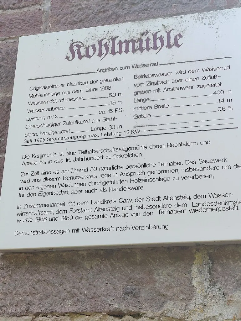 Menu_Gaststätte Kohlsägemühle Altensteig mitten im Nordschwarzwald_Altensteig_image_4