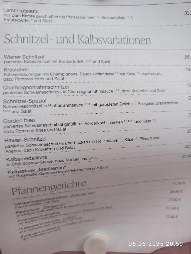 Menu_Gasthof Kuhs_Heiligenhaus_image_1
