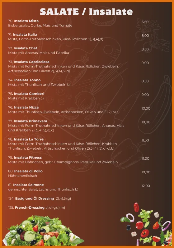 Menu_Pizzeria La Torre_Heiligenhaus_image_2