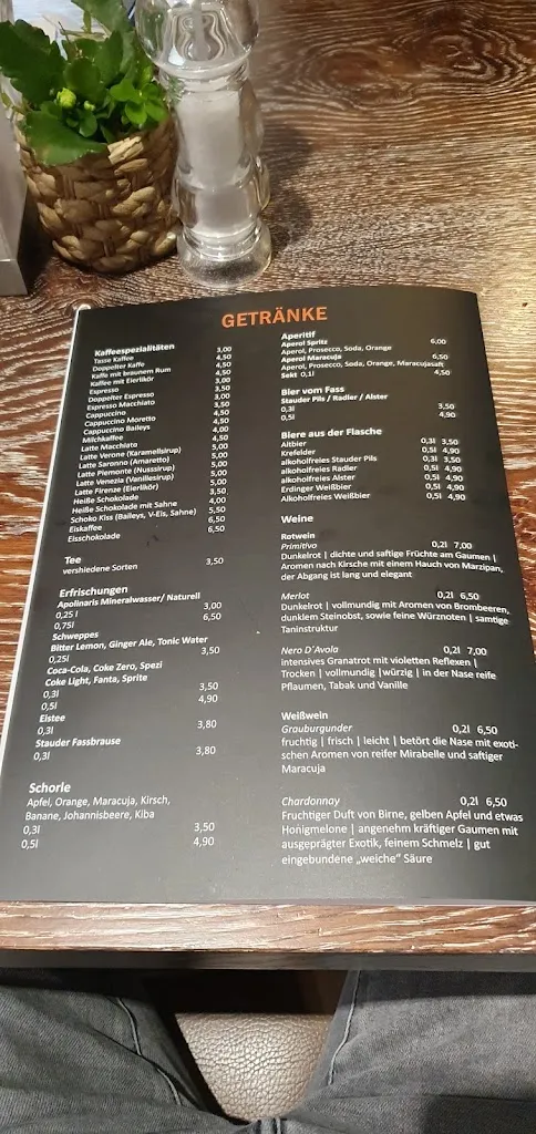Menu_Restaurant und Pizzeria City Lounge Hattingen_Hattingen_image_2
