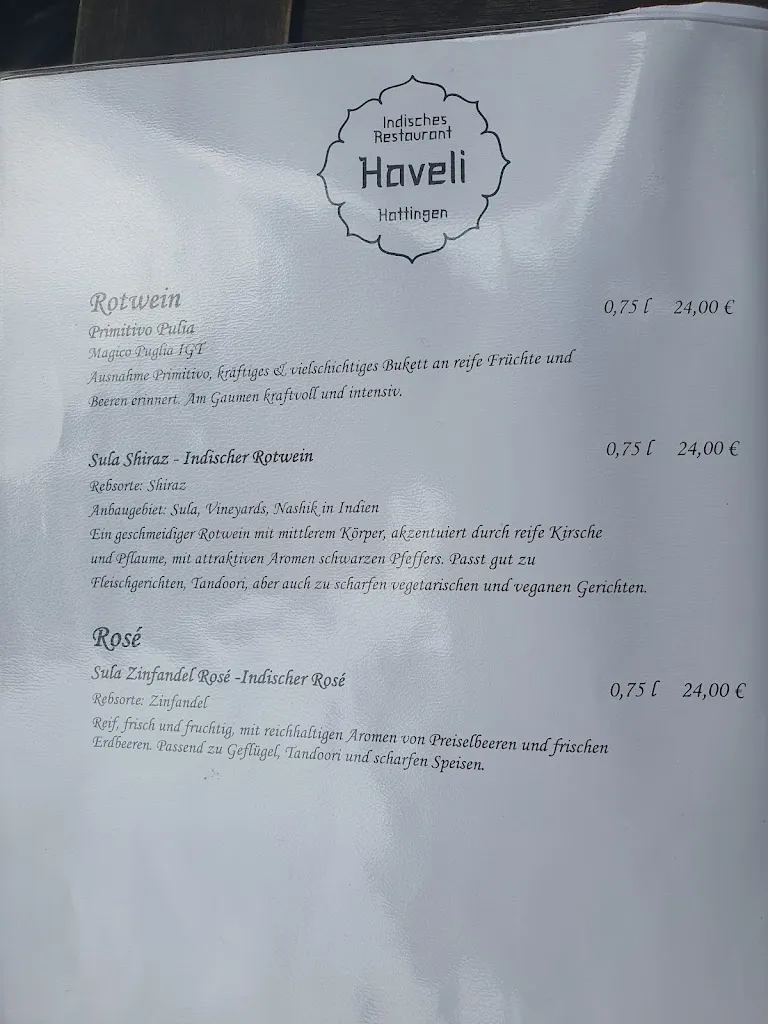 Menu_Restaurant Haveli Hattingen_Hattingen_image_4