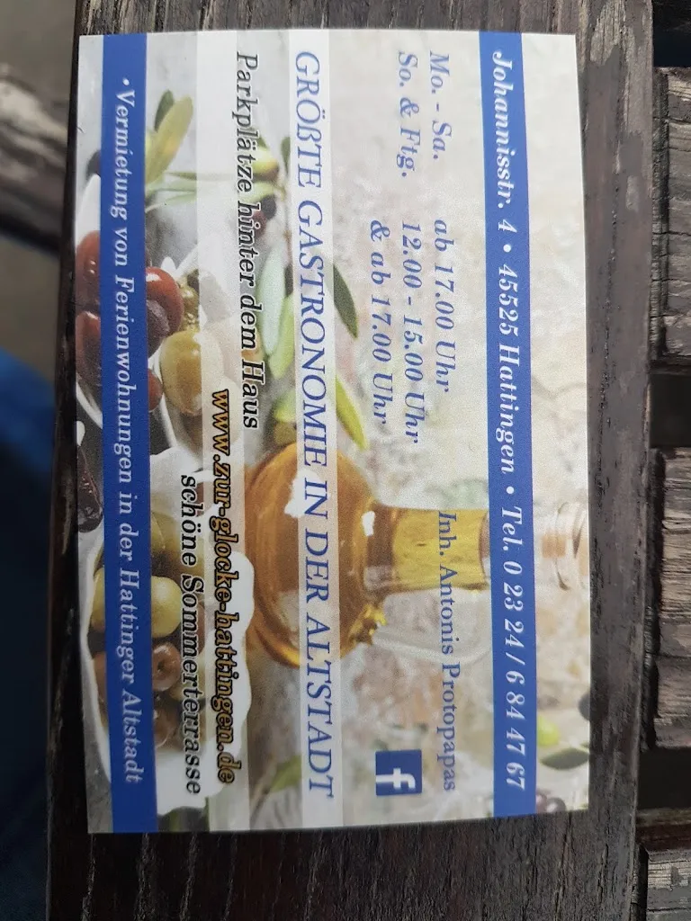 Menu_Zur Glocke_Hattingen_image_1