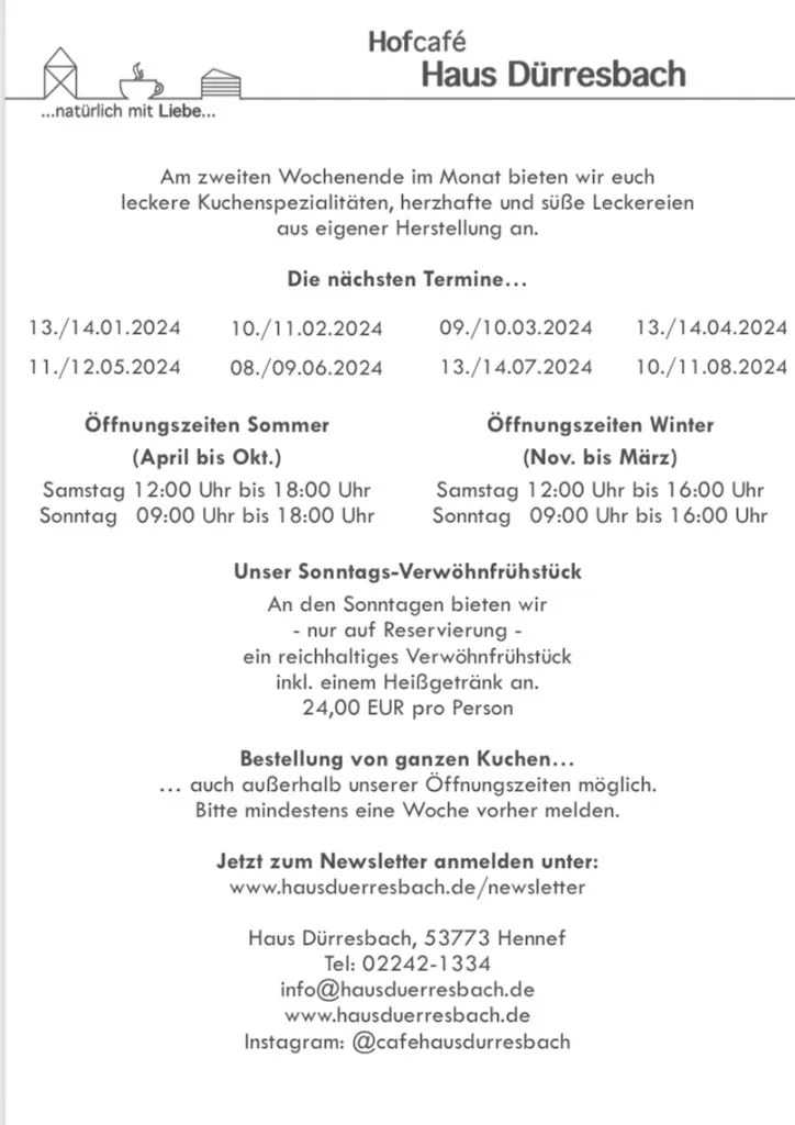 Menu_Restaurant & Hofcafé Haus Dürresbach_(Sieg)_image_1