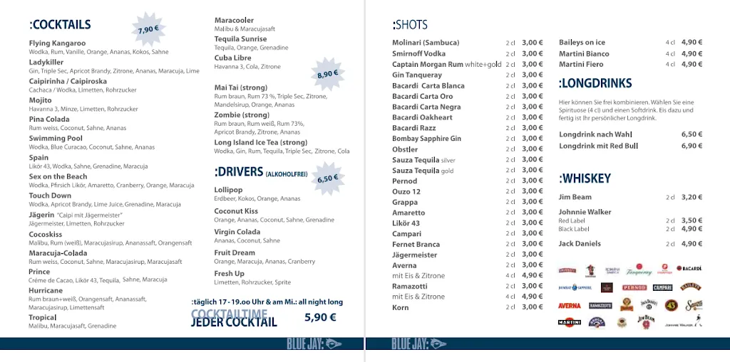 Menu_Blue Jay Restaurant - Herdecke_Herdecke_immagine_3
