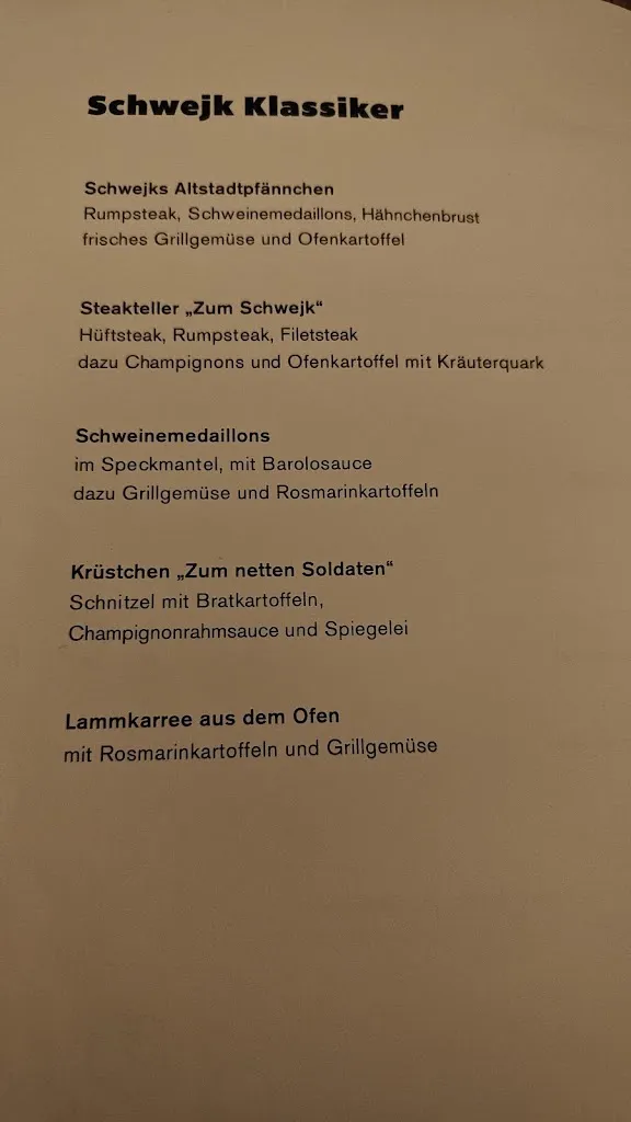 Menu_Wirtshaus zum Schwejk_Lüdenscheid_immagine_1