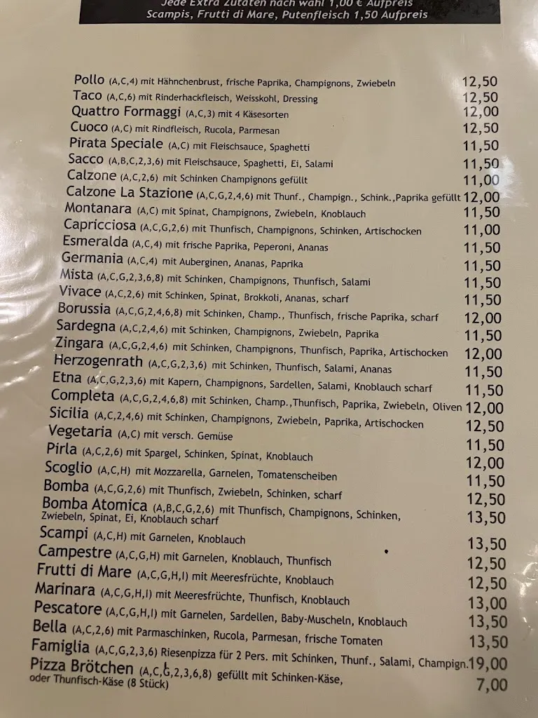 Menu_Pizzeria La Stazione_Herzogenrath_immagine_3