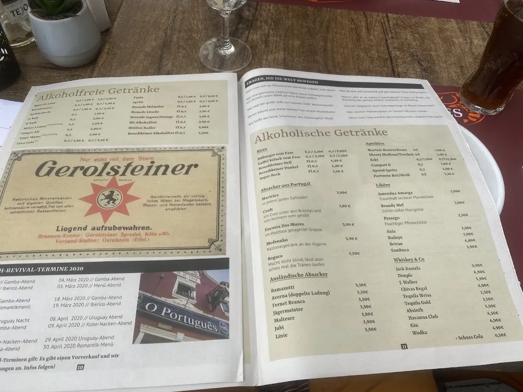 Menu_Restaurant O'Português_Herzogenrath_image_1