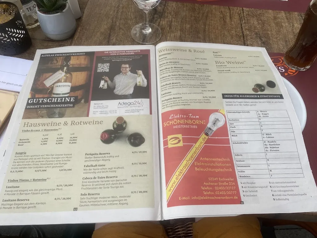 Menu_Restaurant O'Português_Herzogenrath_image_3