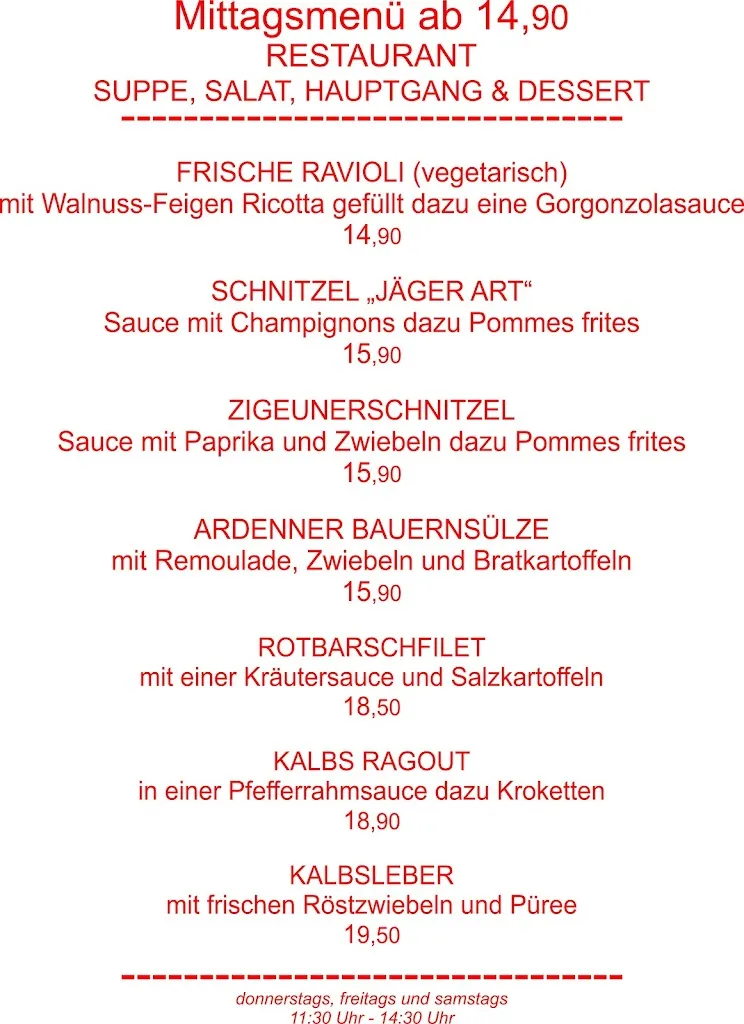 Menu_Forsthaus Weiden_Aachen_immagine_4