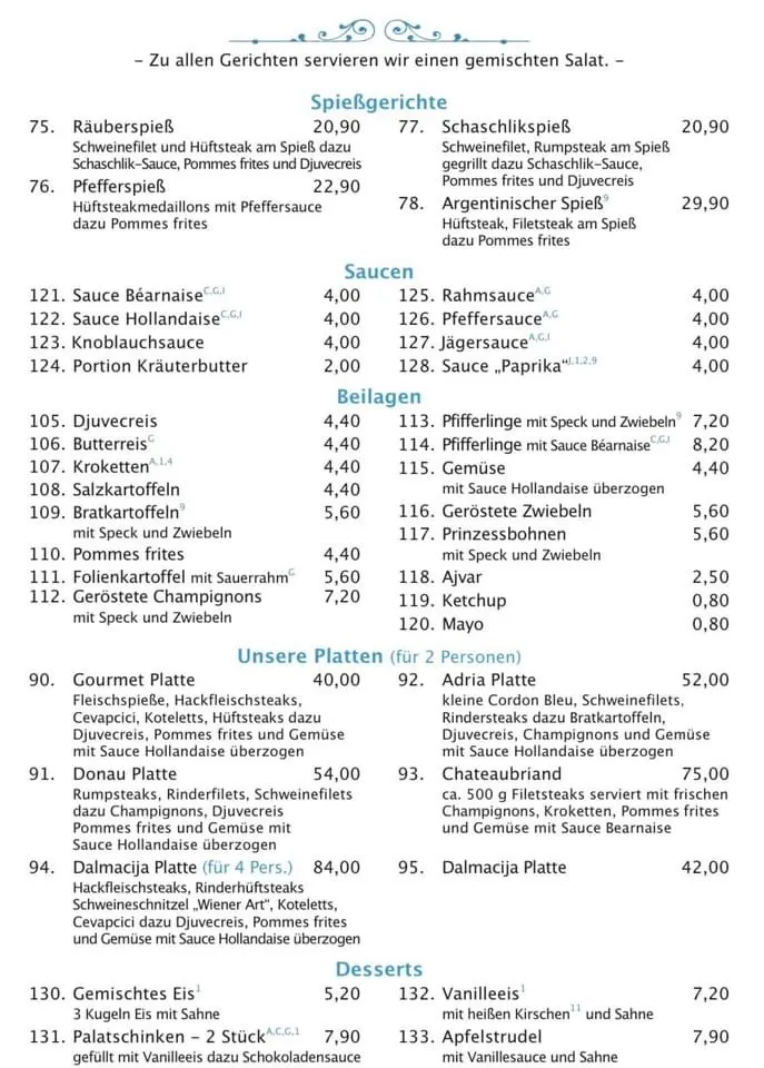 Menu_Steakrestaurant Adria_Herten_image_1