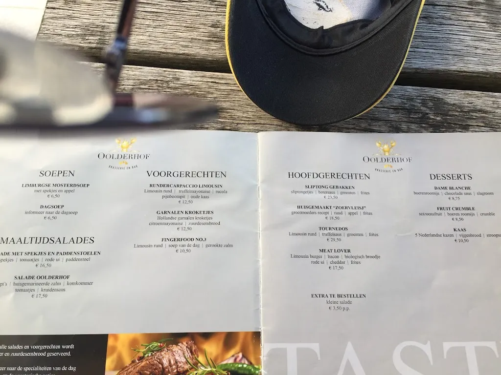 Menu_Oolderhof Restaurant - Brasserie - Bar Roermond_Netherlands_image_2