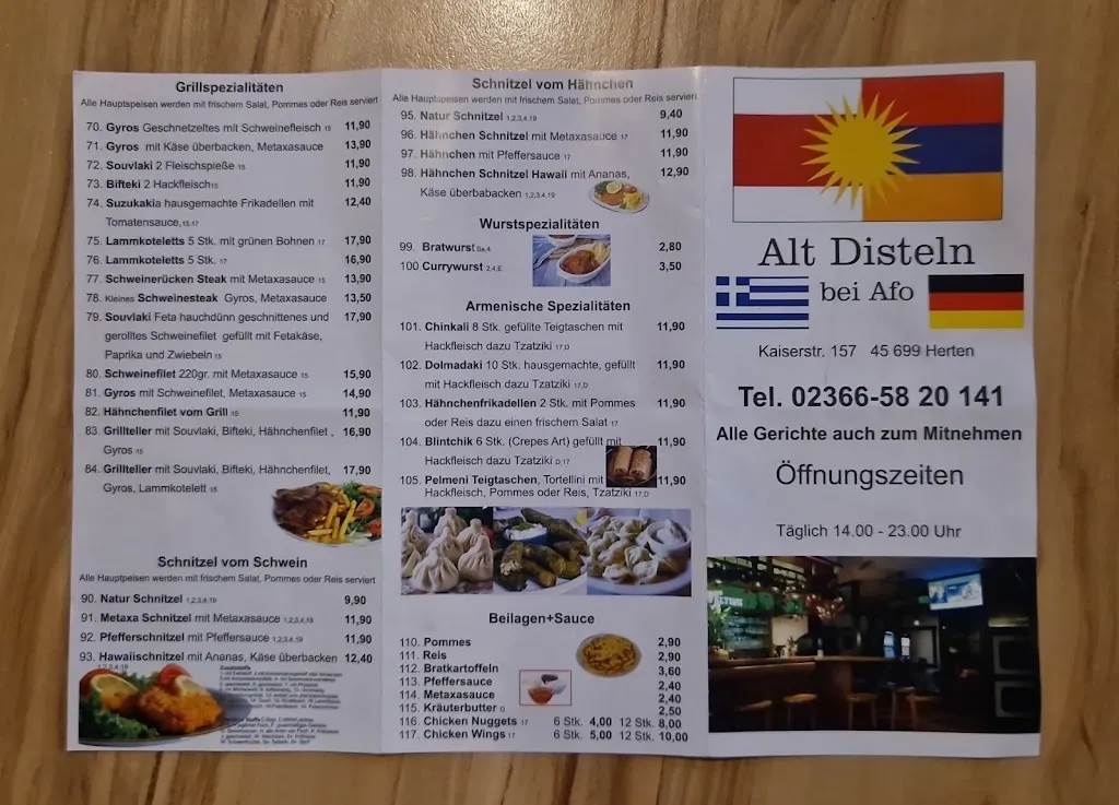 Menu_Alt Disteln Herten | Griechischer & Pizza Lieferdienst 🇬🇷🍕_Herten_image_1