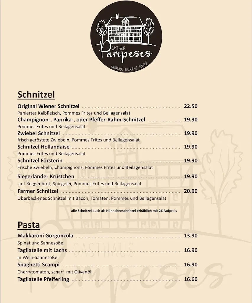Menu_Gasthaus Pampeses_Hilchenbach_immagine_1