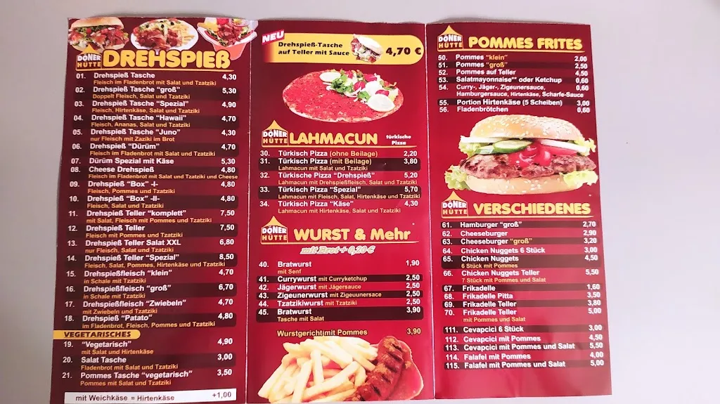 Menu_Döner-Hütte_Hilchenbach_immagine_1