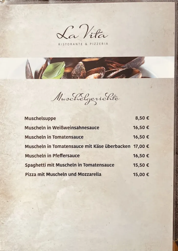 Menu_Ristorante Pizzeria La Vita_Holzwickede_immagine_1