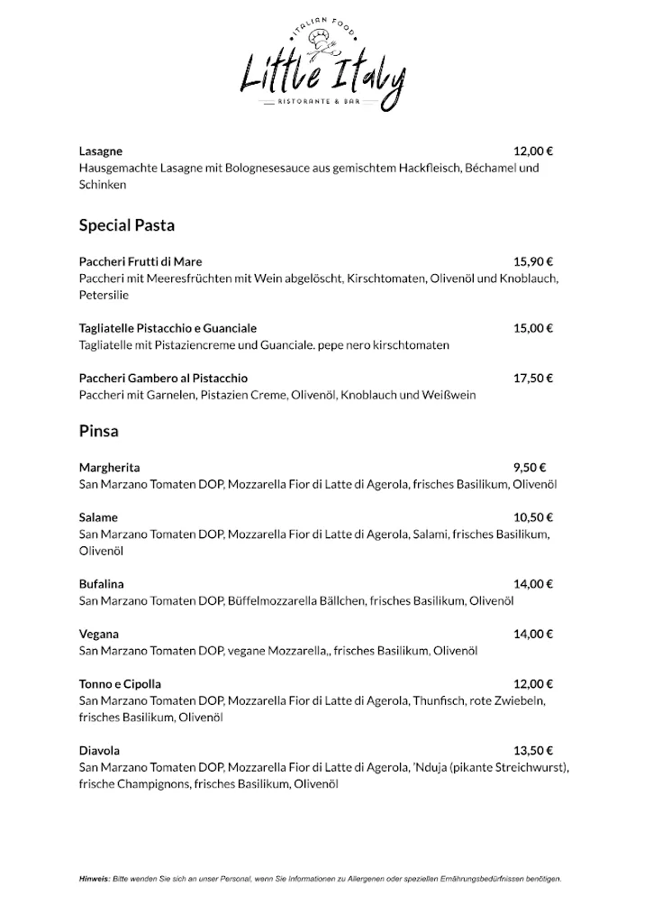 Menu_Little Italy_Holzwickede_image_2