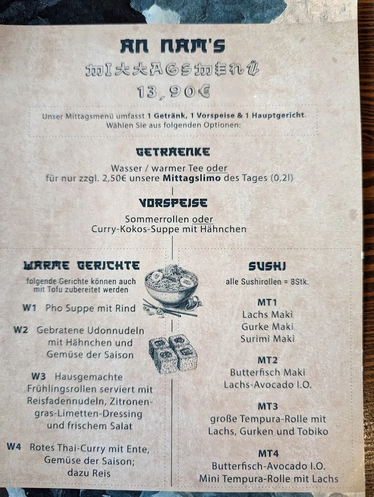 Menu_An Nam Asia Fusion & Sushi Hilden_Hilden_image_1