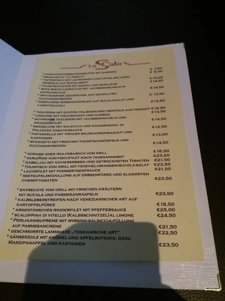 Menu_Restaurant La Scala_Hilden_image_4