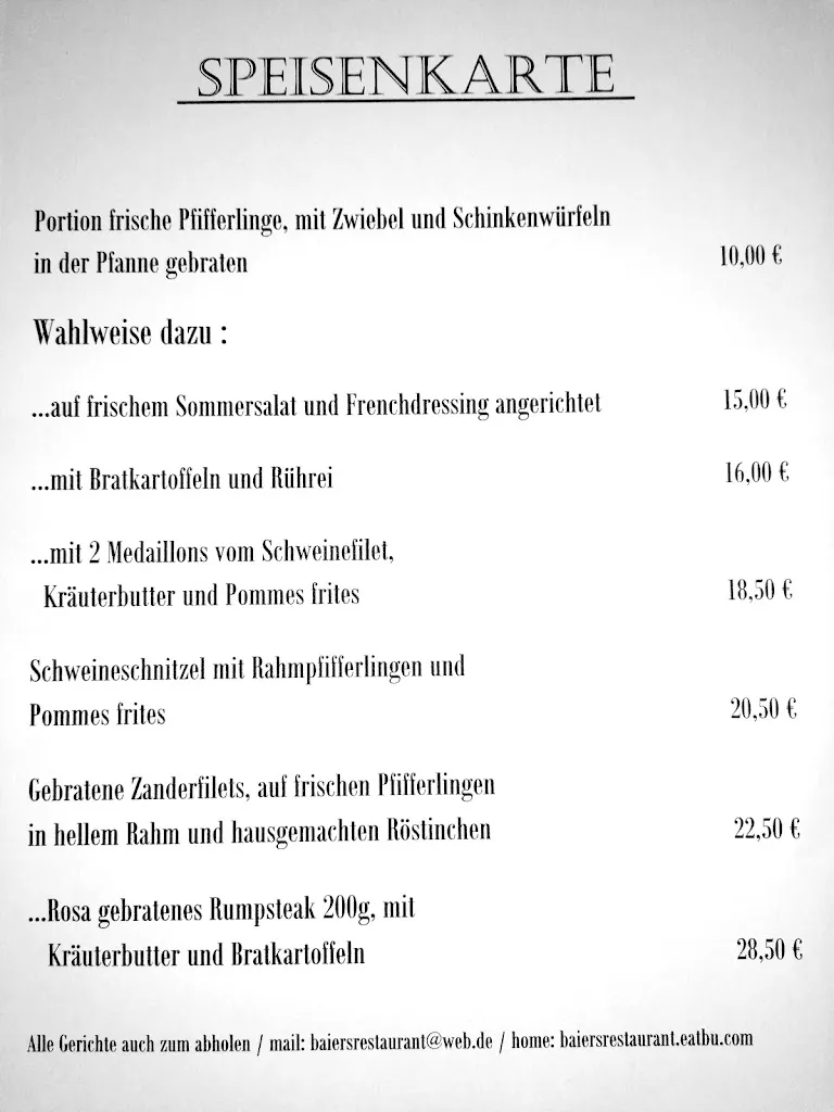 Menu_Baier's Restaurant_Minden_immagine_3
