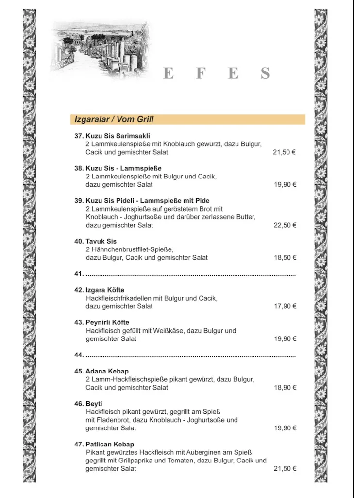 Menu_Restaurant Efes_Minden_immagine_2