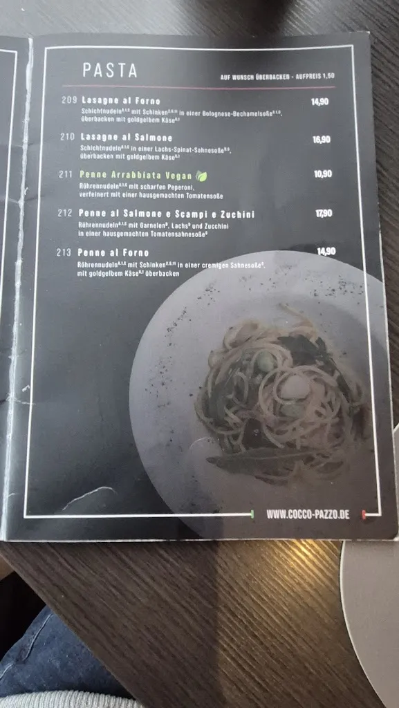 Menu_Cocco Pazzo Restaurant Minden_Minden_image_3