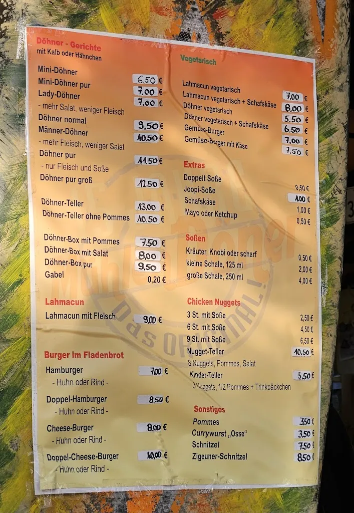 Menu_Mühlen Döner_Hille_image_1
