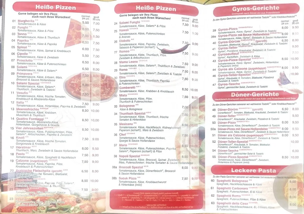 Menu_Pizzeria Napoli_Horstmar_image_1