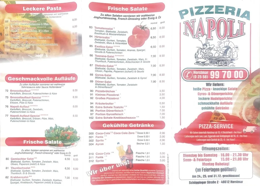 Menu_Pizzeria Napoli_Horstmar_image_2