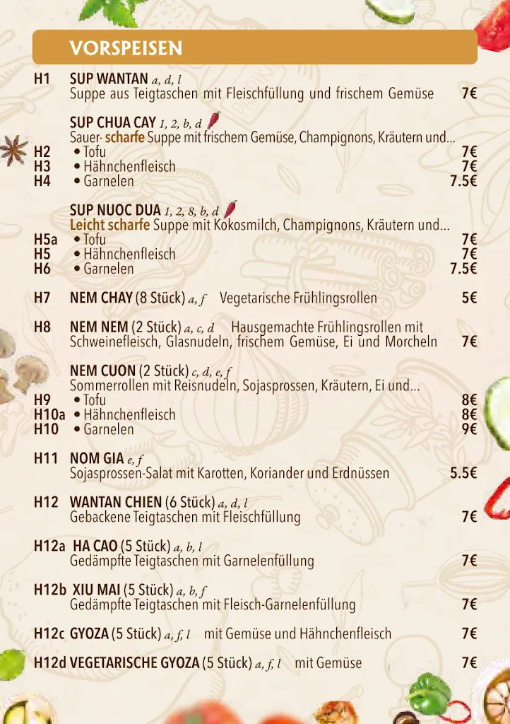 Menu_HUMI Küche - Authentische Vietnamesische Küche_Gauting_image_2